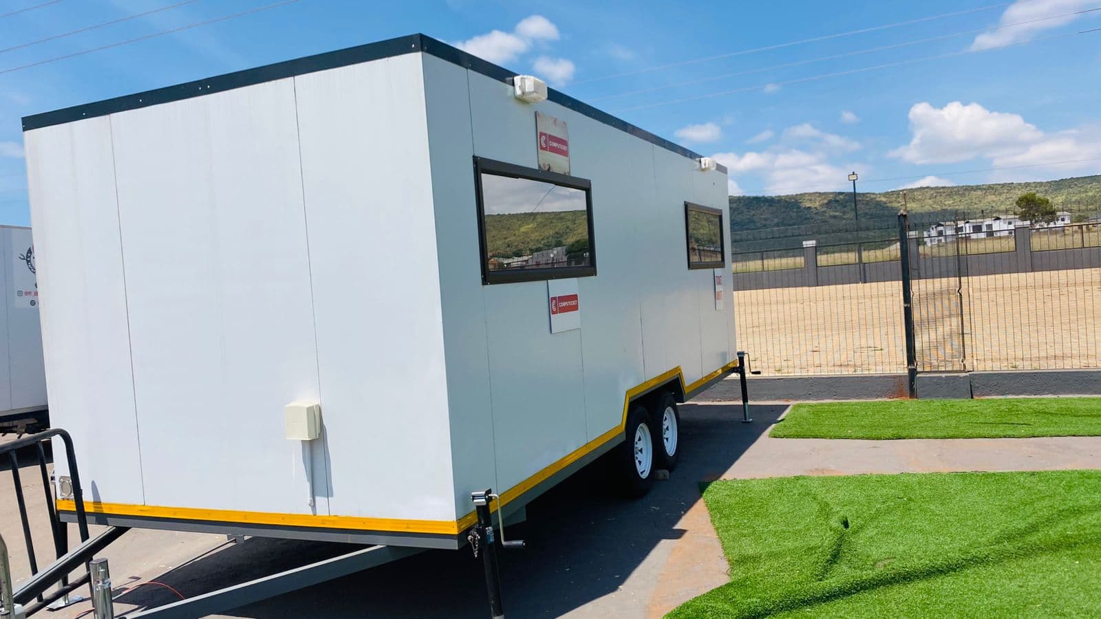 Engineering - Mobile fridges, toilets and clinics
